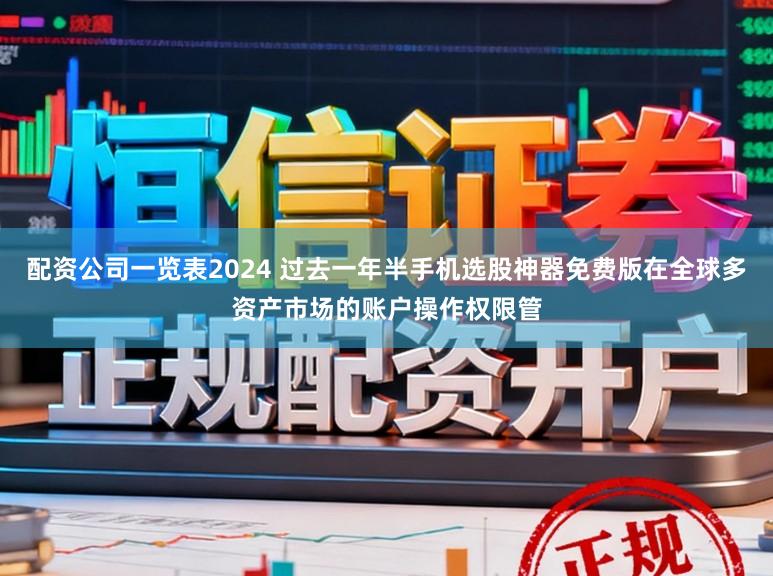 配资公司一览表2024 过去一年半手机选股神器免费版在全球多资产市场的账户操作权限管