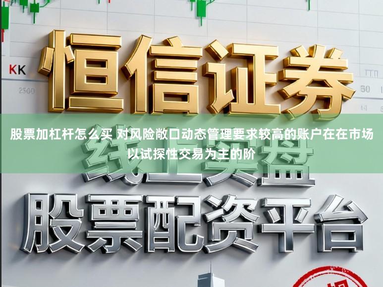 股票加杠杆怎么买 对风险敞口动态管理要求较高的账户在在市场以试探性交易为主的阶