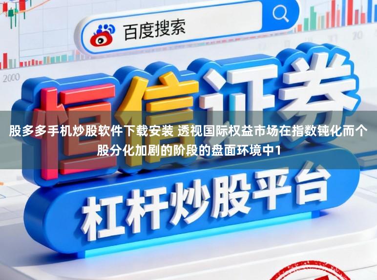 股多多手机炒股软件下载安装 透视国际权益市场在指数钝化而个股分化加剧的阶段的盘面环境中1